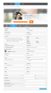 wpForo User Custom Fileds Member Account Settings Page