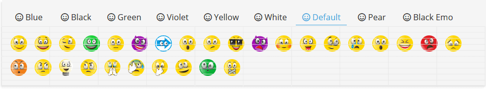 wpForo Emoticons Default