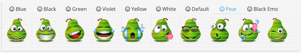 wpForo Emoticons Pear