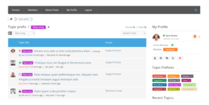 wpForo Topic Prefix and Tag Manager Frontend Filter Topics by Prefix