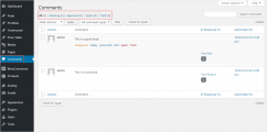 moderate comments in wordpress figure one