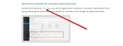 wpDiscuz Subscription agreement checkbox