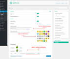 wpDiscuz Emoticons Dashboard settings customize stickers add remove new packages