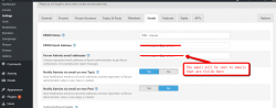 Forum Admins email addresses